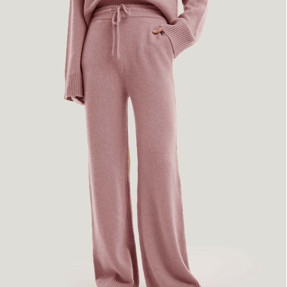 Gentle Herd Wide-Leg 100% Cashmere Pants NWT - Picture 2 of 3